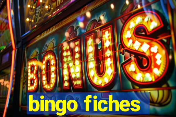 bingo fiches