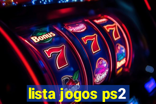 lista jogos ps2