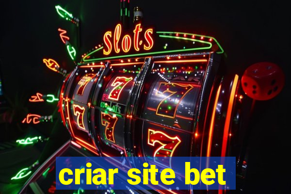 criar site bet