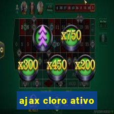 ajax cloro ativo