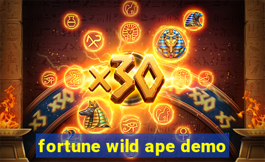 fortune wild ape demo