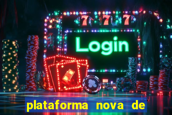 plataforma nova de 3 reais