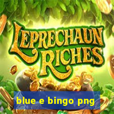blue e bingo png