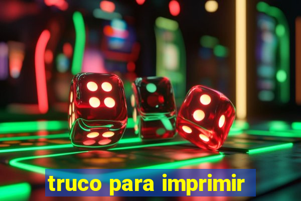 truco para imprimir