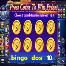 bingo dos 10 mandamentos da lei de deus