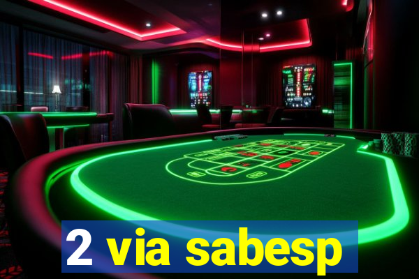 2 via sabesp