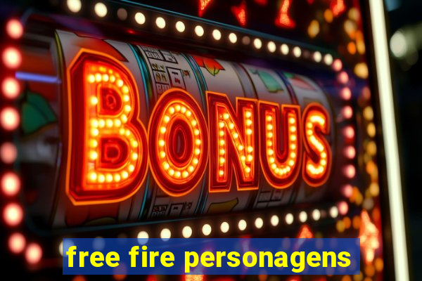 free fire personagens