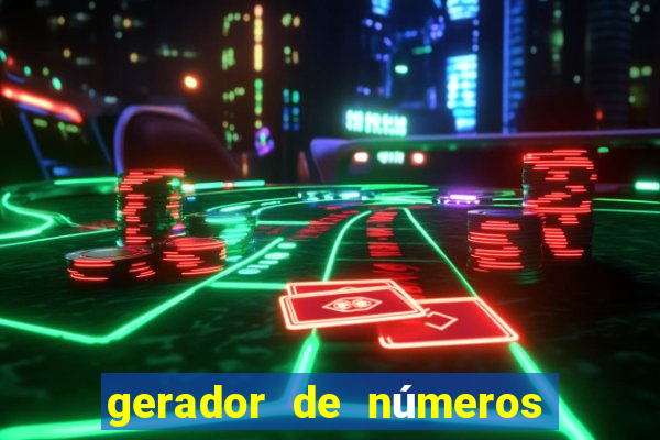 gerador de números de celular