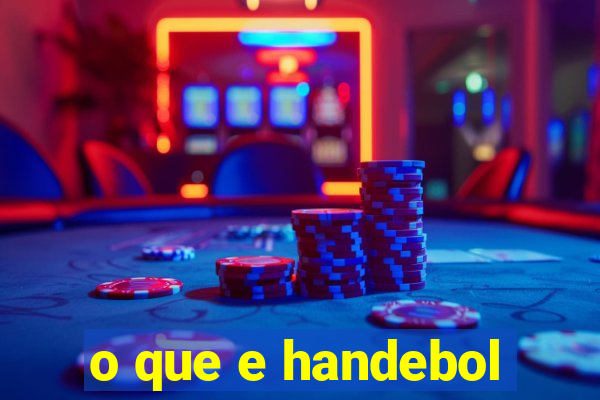 o que e handebol
