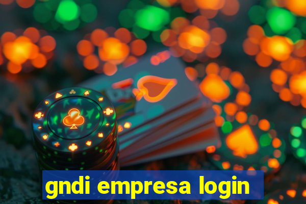 gndi empresa login